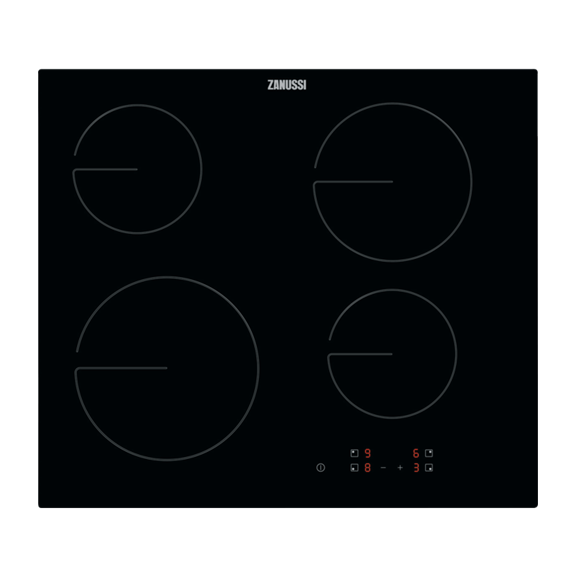 Plita Incorporabila ZANUSSIZHRN641K, Vitroceramica, 60 Cm