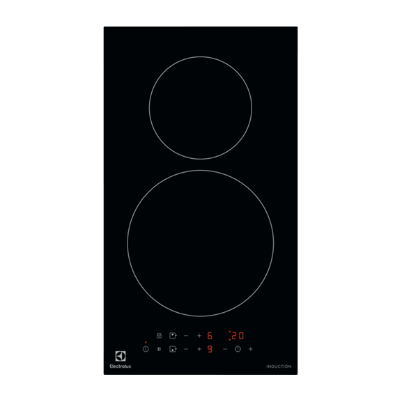 Plita Inductie ELECTROLUXLIT30230, Domino, Negru, 29 Cm