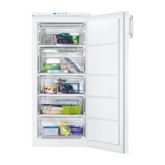 Poze Congelator Independent ZANUSSIZUAN19FW, Fast Freeze, F,187 L, 125 x 54,5 x 63 Cm