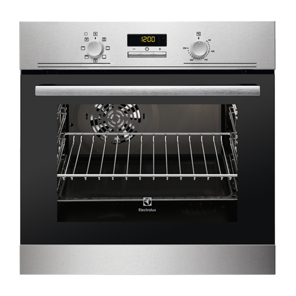 Cuptor ElectricELECTROLUX EZA2400AOX, Autocuratare Catalitica, A, 57 Litri, Inox Antiamprenta,