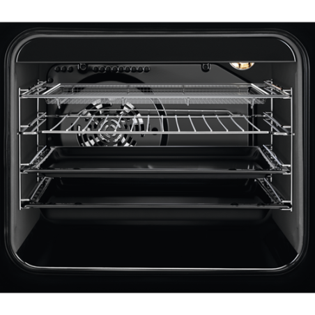 AragazElectric ELECTROLUXLKI564200X, SteamBake AirFry, Cataliza, Inox, A, 50 Cm-01