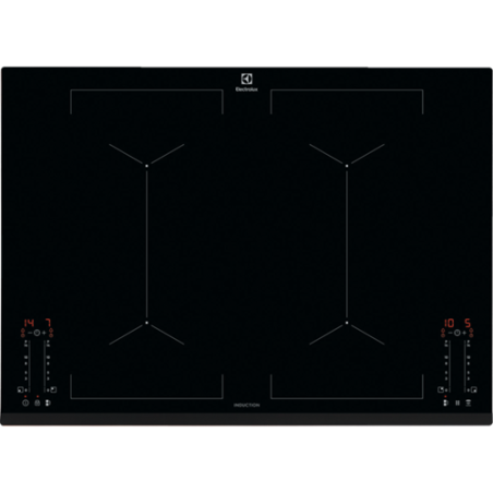 Plita Inductie Electrolux EIV744, Booster, 4 Zone, Negru, 71 Cm-01