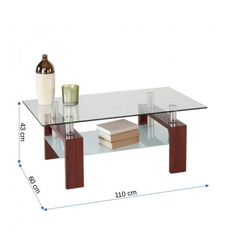 Masa Cafea Alice, 110 x 60 x 43 Cm-01