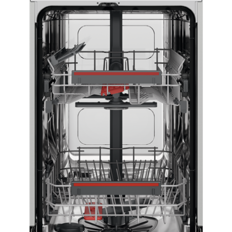 Masina De Spalat Vase AEG FFB62407ZW, SatelliteClean, 9 seturi Inverter E, 45 Cm-01