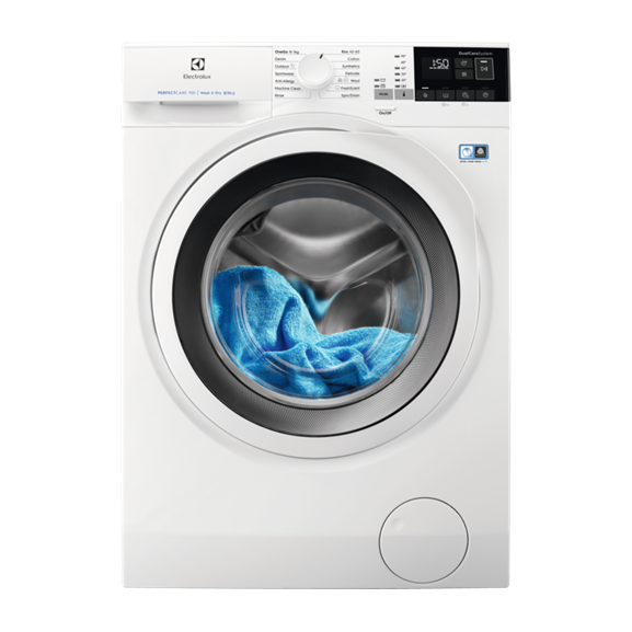 Masina De Spalat Rufe Cu Uscator ELECTROLUXEW7W468W, PerfectCare700, Clasa E, 8 kg