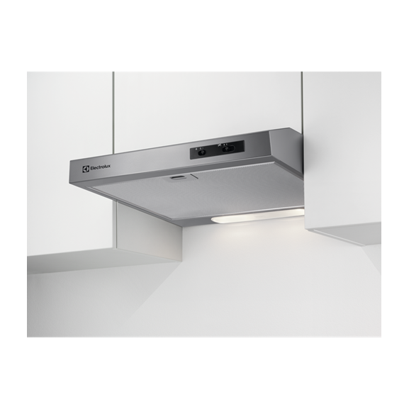 Hota Traditionala Electrolux EFU216S, 272 mc/h, Silver/Gri, 60 Cm