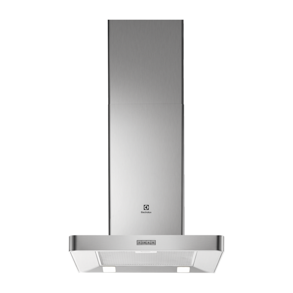 Poze Hota Semineu Electrolux EFB60460OX, 603 mc/h, Inox, 60 Cm