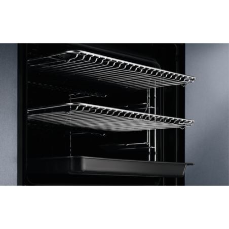 Cuptor Incorporabil Electrolux EOD6P60X, SteamBake, Autocuratare Pirolitica, A+, Inox+Negru-01