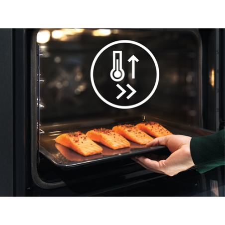 Cuptor Incorporabil Electrolux EOD6P60X, SteamBake, Autocuratare Pirolitica, A+, Inox+Negru-01