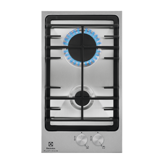 Plita Gaz Electrolux EGG3322NVX 2 Arzatoare Gaz Inox 30 Cm