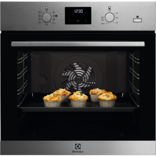 Cuptor Electric Multifunctional Electrolux EOD3C50TX, SteamBake, Autocuratare Catalitica, 72 Litri, A, Inox Antiamprenta