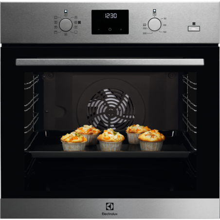 Cuptor Electric Multifunctional Electrolux EOD3C50TX, SteamBake, Autocuratare Catalitica, 72 Litri, A, Inox Antiamprenta-01