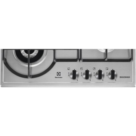 Plita Gaz Electrolux EGH6349BOX, 4 Arzatoare Gaz, Culoare Inox, 60 Cm-01