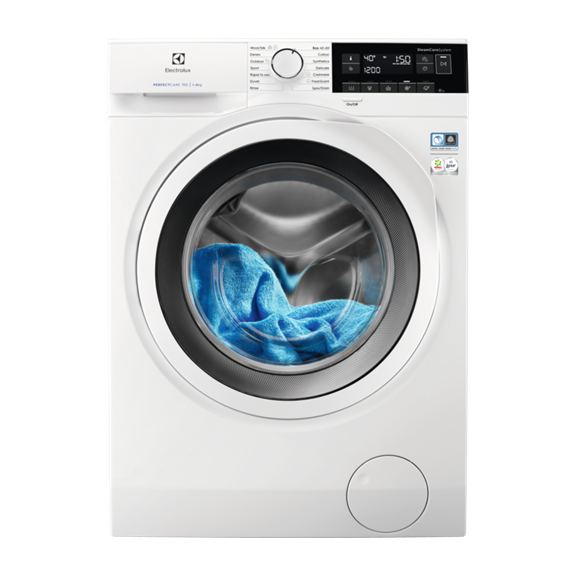 Masina De Spalat Rufe Electrolux EW7F348W, SteamCare, Alb, C, 60 Cm