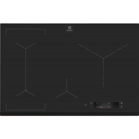 Plita Inductie Electrolux EIS84486, Seria 900 Sense, Gri Inchis, 78 Cm-01