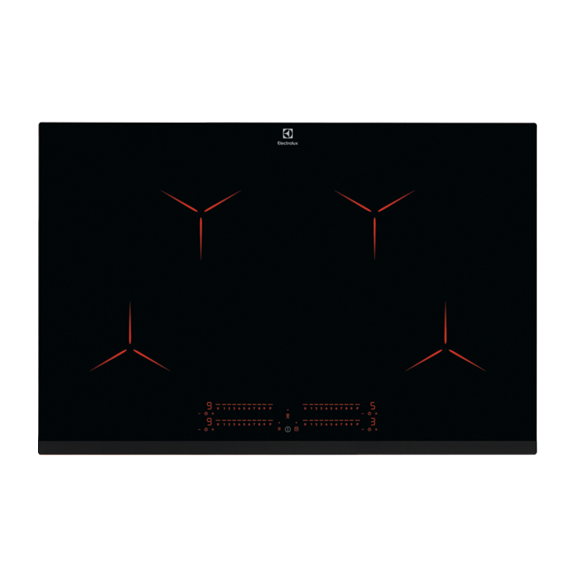 Plita Inductie Electrolux EIP8146, Pure Hob,4 Zone De Gatit, Negru, 80 Cm