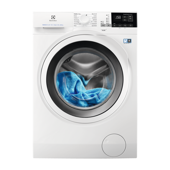 Masina De Spalat Rufe Cu Uscator Electrolux EW7W4684W, DualCare + SensiCare, E, 60 Cm