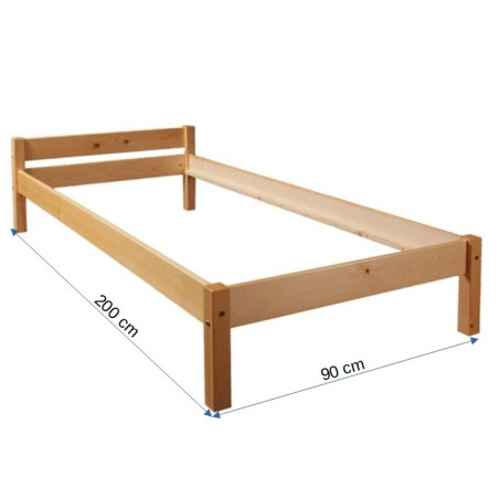 Cadru Pat Rita 2/1, 90 X 200 Cm-01
