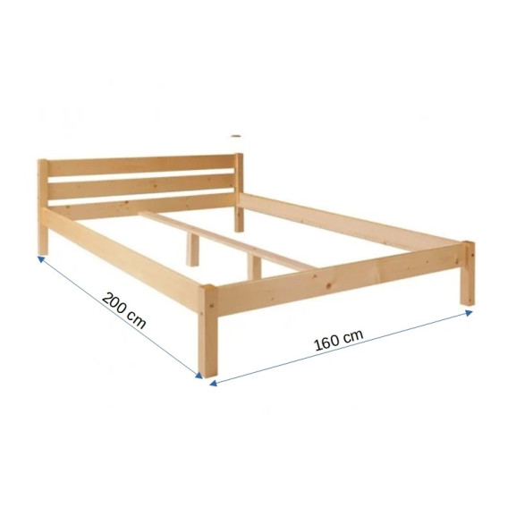 Cadru pat rita 3/1, 160 x 200 cm
