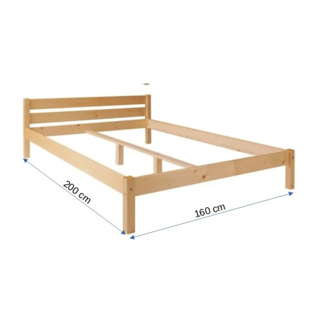 Cadru Pat Rita 3/1, Dimensiune Saltea 160 X 200 Cm-01