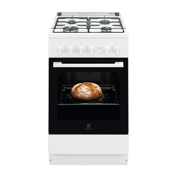 AragazPe Gaz ELECTROLUXLKG500001W, Alb, A, 50 Cm