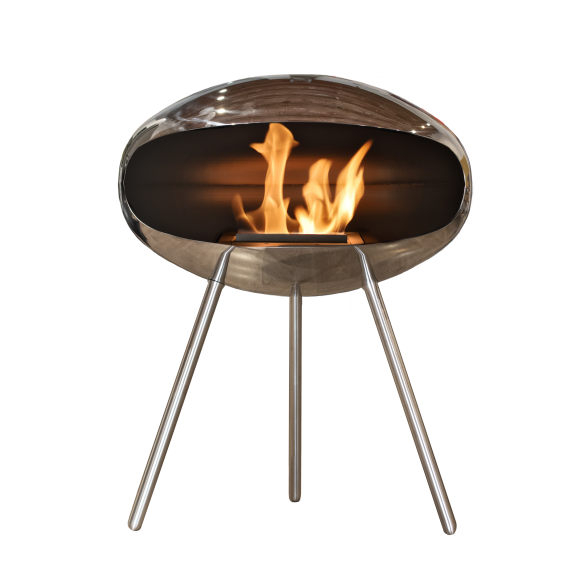 Semineu suspendat cocoon terra, inox