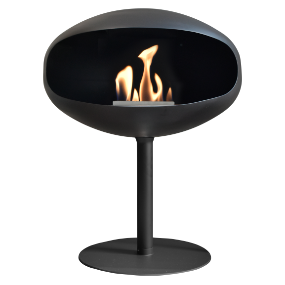 Poze Semineu Suspendat Cocoon Pedestal, Negru