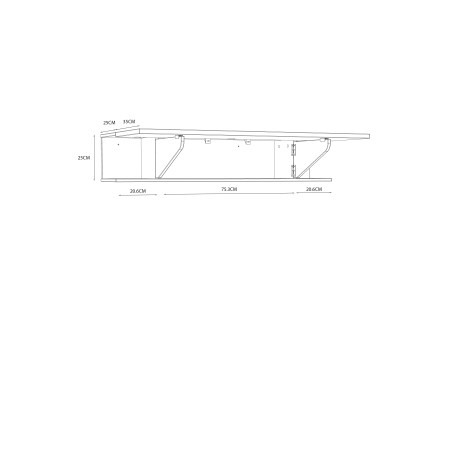 Raft Multifunctional Alb & Gri, 120 x 35 (23,6) x 27,2 (60)-01
