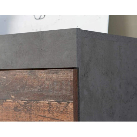 Set Living Garage Gri Si Vintage, 288.8 Cm-01
