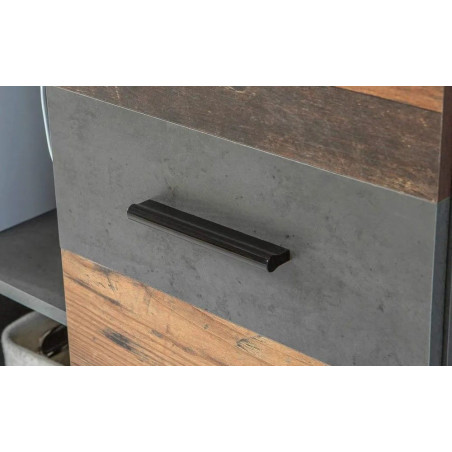 Set Living Garage Gri Si Vintage, 288.8 Cm-01