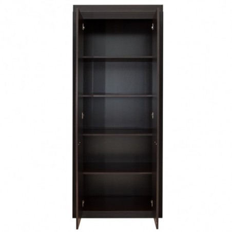 Dulap 2Usi Saigon (OFFICE), Charcoal, 84 x 38 x 206 Cm-01