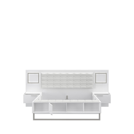Pat Soprano, Alb & Alb Super Lucios, 287(180) x 119,7 x 234,7(200) Cm-01