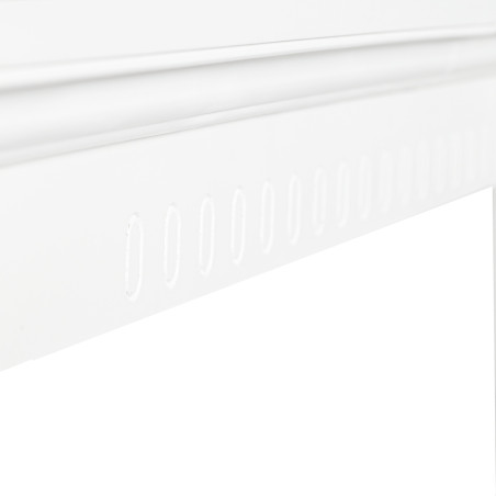 Masa Ext Saint Tropez, Alb, 160/215 x 90 x 77,5 Cm-01