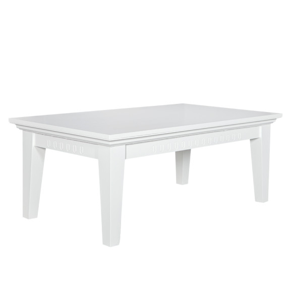 Masa Cafea Saint Tropez, Alb, 120 x 70 x 47 Cm 120 imagine noua 2022