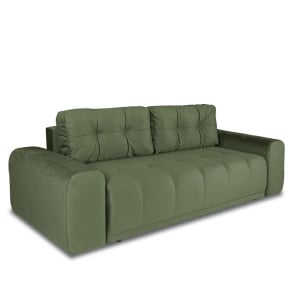 Canapea Extensibila Cu Lada Depozitare Dreamer, Verde, 260 x 110 x 100 Cm