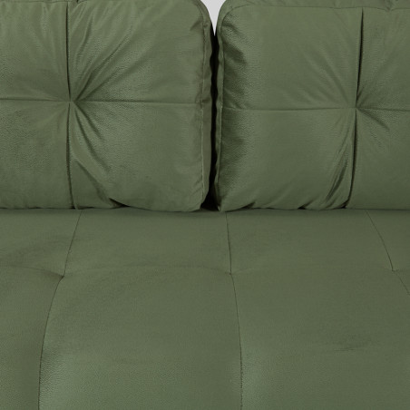 Canapea Extensibila Cu Lada Depozitare Dreamer, Verde, 260 x 110 x 100 Cm-01