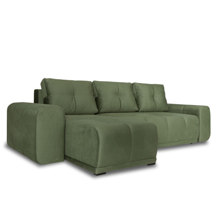 Coltar Extensibil Cu Lada Dreamer, Interschimbabil Stanga/Dreapta, Verde, 290 x 162 x 100 Cm-01