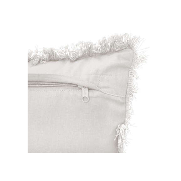 Perna Fringe, Ivory, 30 X 30 Cm