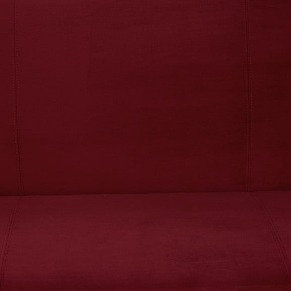 Canapea ext. click-clack olimpia, riviera 61, rosu, 202 x 92 x 92 cm