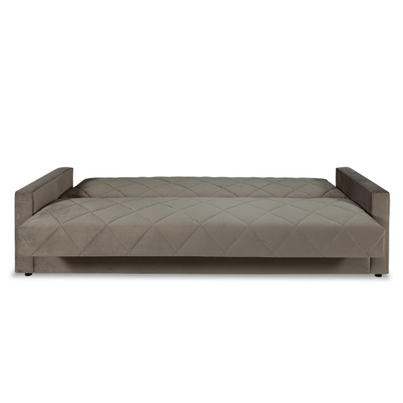 Canapea ext. click-clack new cordoba, riviera 9, gri, 216 x 96 x 86 cm