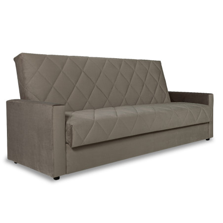 Canapea Extensibila Click-Clack New Cordoba Riviera 9 Gri, 216 X 86 Cm-01