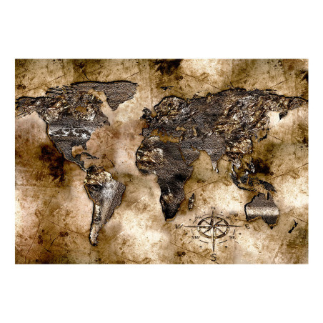 FOTOTAPET OLD WORLD MAP 400X280CM-RESIGILAT-01