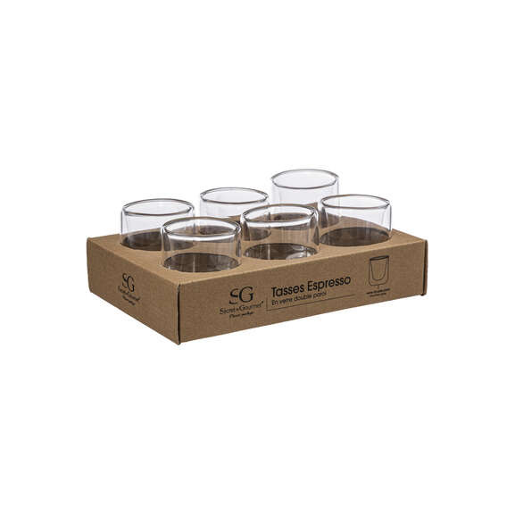 Pahar Espresso Cu Perete Dublu, 8 CL