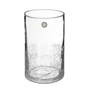 Vaza Crack Transparent H20 Cm