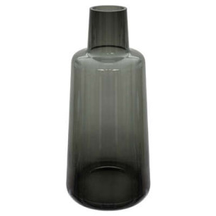 Vaza Amber Sticla Gri H40 Cm