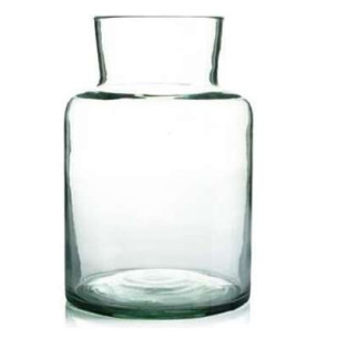 Vaza Din Sticla Reciclata Hebby, H20,5 Cm