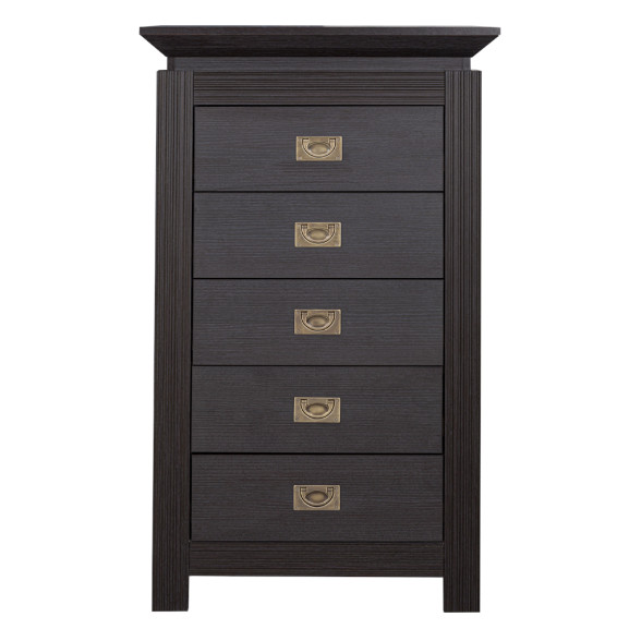 Comoda Saigon Cantori Cu 5 Sertare 118 Cm