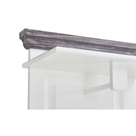 Cuier Mediu Cabana, Alb, 55 Cm-01