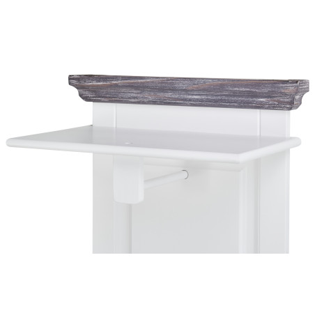 Cuier Mediu Cabana, Alb, 55 Cm-01