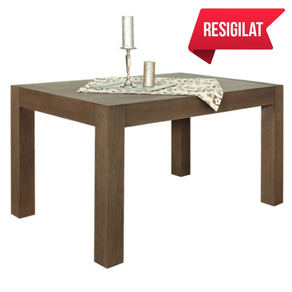 Masa Ext. Cube, Coffie Brown, 160/220 x 90 x 78 Cm-Resigilat